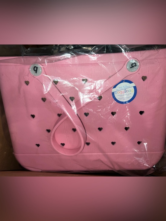 BOGG BAG Handbags - BOGG BAG Pink Heart Cutout Tote